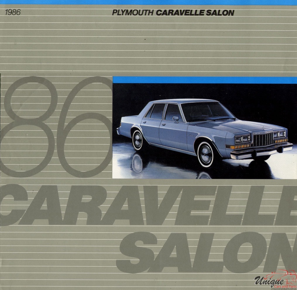 1986 Plymouth Caravelle Salon Folder